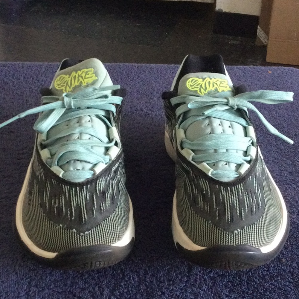 Nike Women’s Light Blue and Black Running Shoes